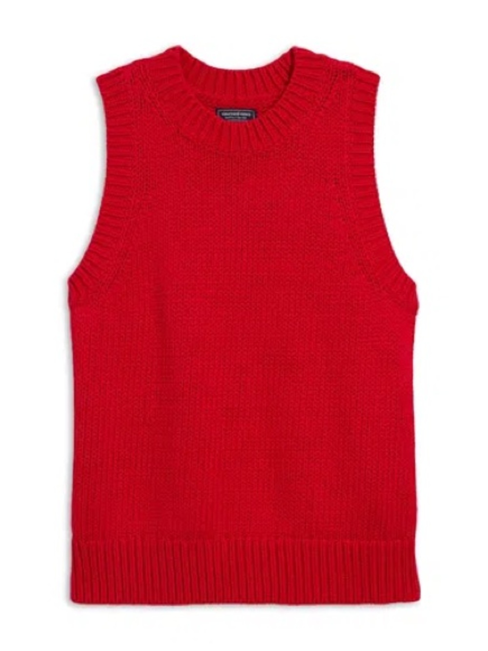 Vineyard Vines Red Summer Sweater Tank